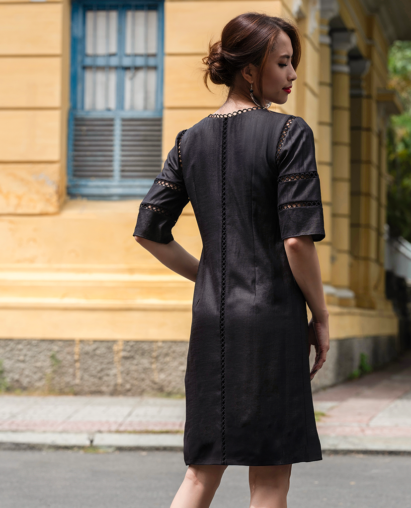 Đầm Suông Linen Tịch Luyến DRE137