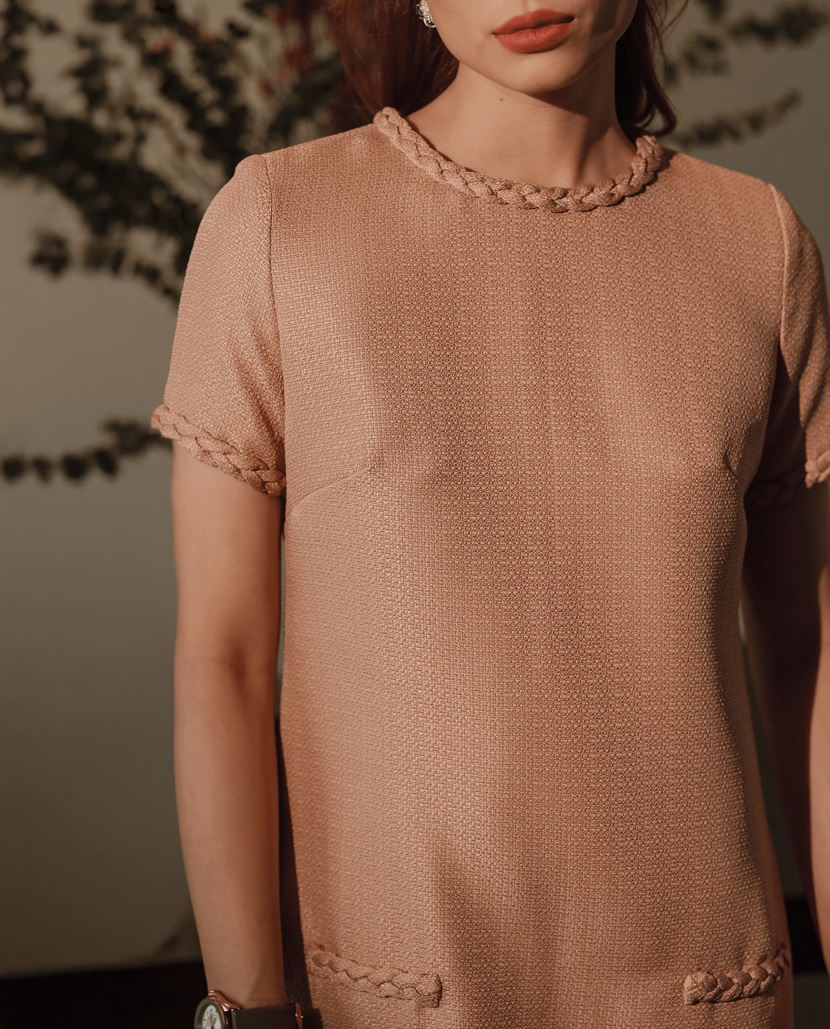 Đầm Suông Tweed Bình An DRE172 - Hity