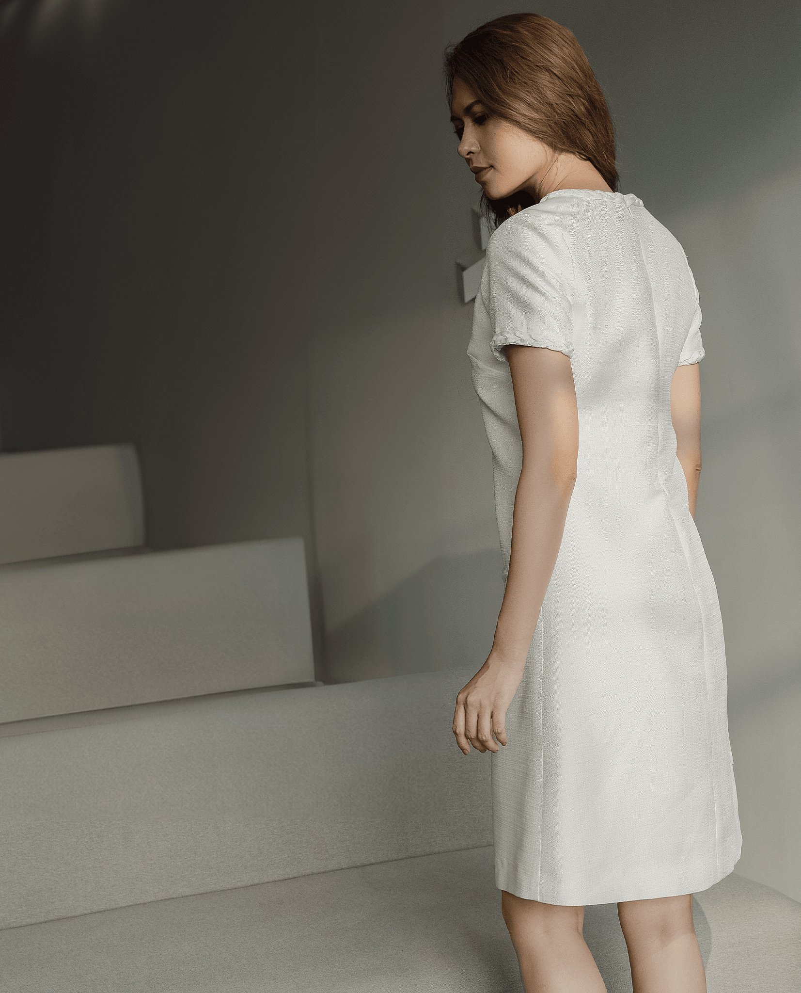 Đầm Suông Tweed Sicily DRE172 - Hity