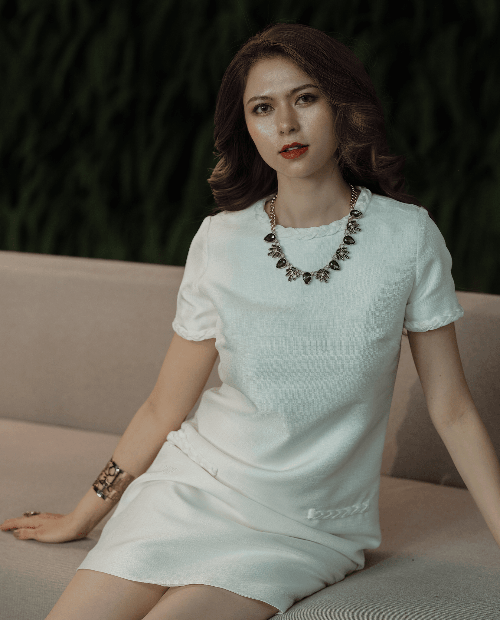 Đầm Suông Tweed Sicily DRE172 - Hity