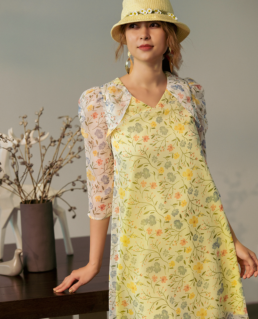 Đầm Suông Soleil DRE170