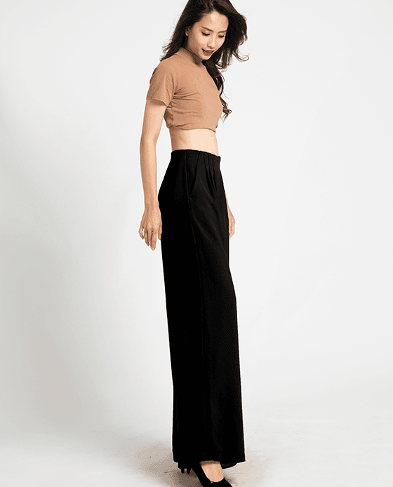 Quần Ống Rộng Palazzo Shak PAN030 - Hity