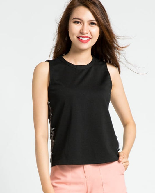 Áo T.shirt Không Tay Miu TOP084