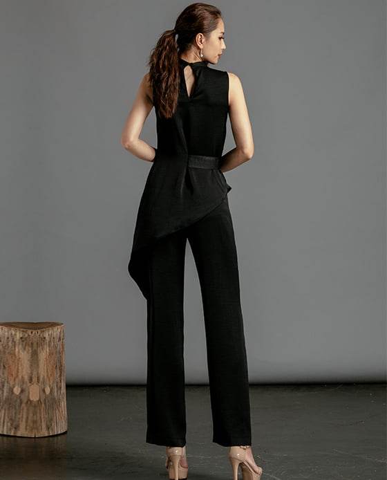 Áo Lệch Tà Peplum Dạ TOP118 - Hity