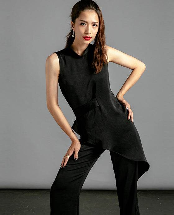 Áo Lệch Tà Peplum Dạ TOP118 - Hity