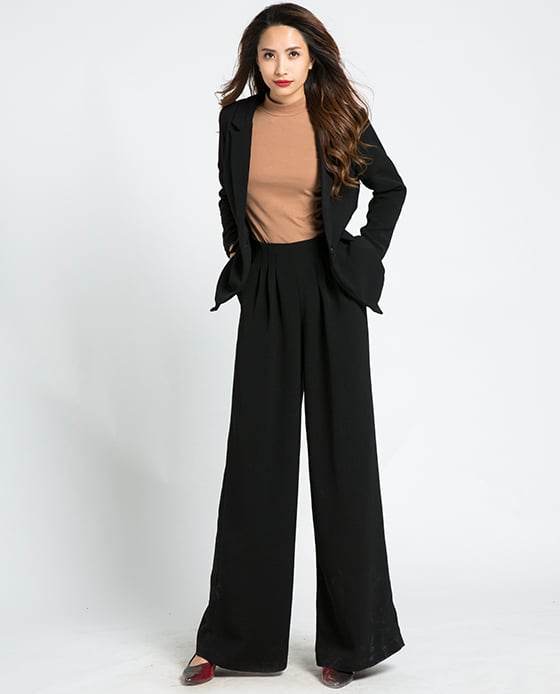 Quần Ống Rộng Palazzo Shak PAN030 - Hity