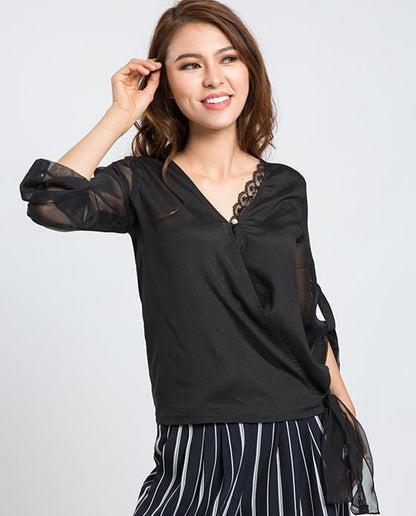 Áo Đắp Vạt Lã Vọng TOP087