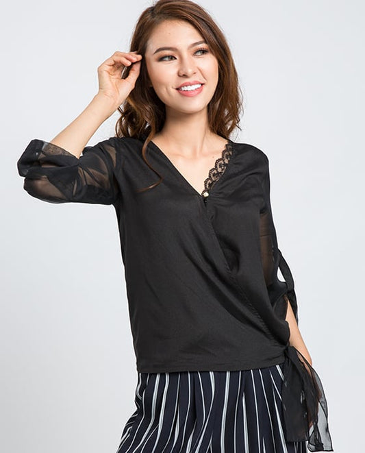 Áo Đắp Vạt Lã Vọng TOP087