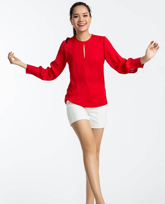 Áo Cổ Tròn Scarlet TOP103 - Hity
