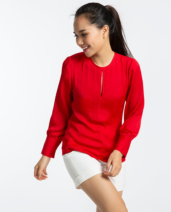 Áo Cổ Tròn Scarlet TOP103