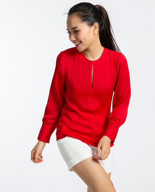 Áo Cổ Tròn Scarlet TOP103