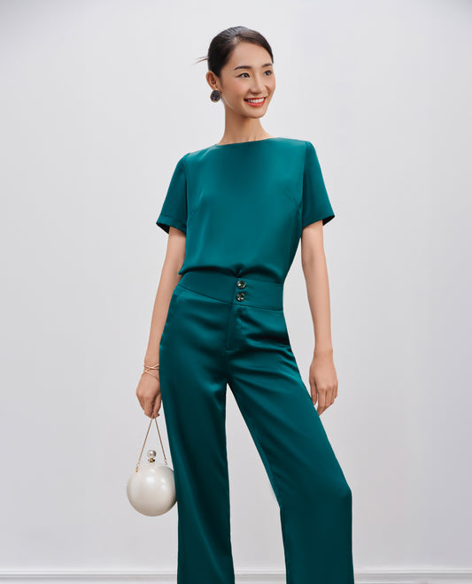 Quần Ống Suông Cúc Phương PAN066
