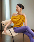 Áo Lệch Vai Hướng Dương - Hity