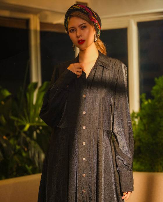 Đầm Sơ Mi Oversized Mặc Nưa DRE181 - Hity