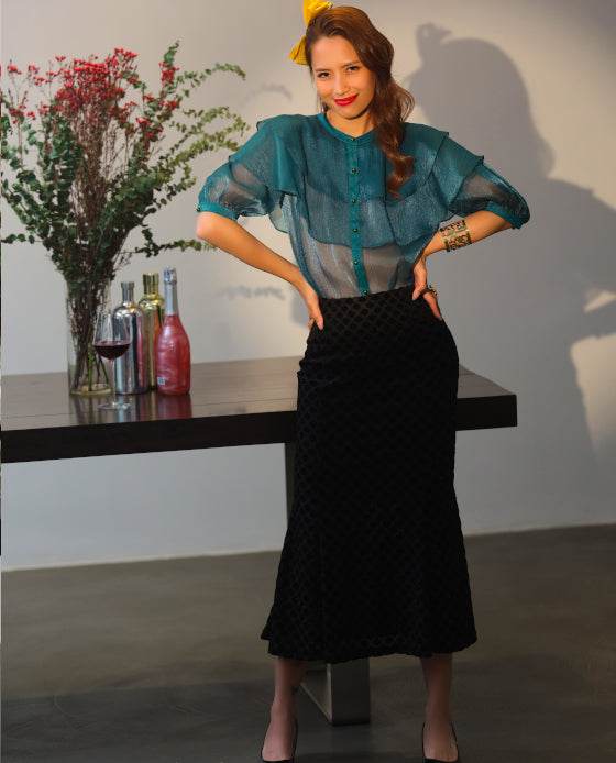 Váy Đuôi Cá Dạ Yến SKI038 - Hity