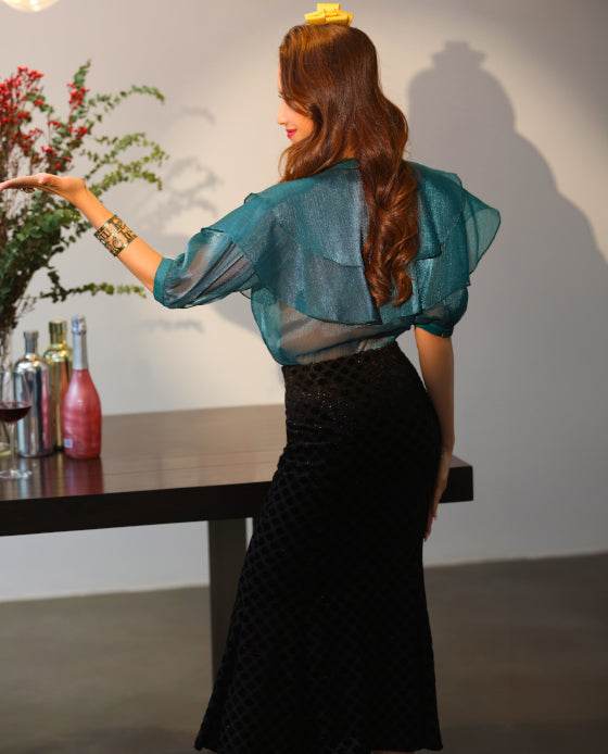 Váy Đuôi Cá Dạ Yến SKI038 - Hity