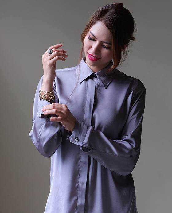 Áo Sơ Mi Lụa Zanzibar TOP128 - Hity