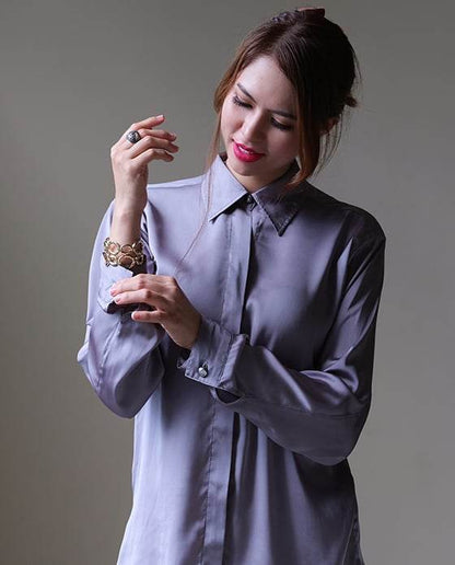 Áo Sơ Mi Lụa Zanzibar TOP128 - Hity