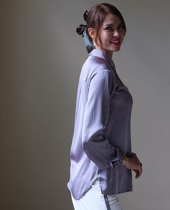 Áo Sơ Mi Lụa Zanzibar TOP128 - Hity