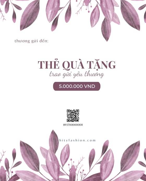 Thẻ quà tặng Hity - Hity
