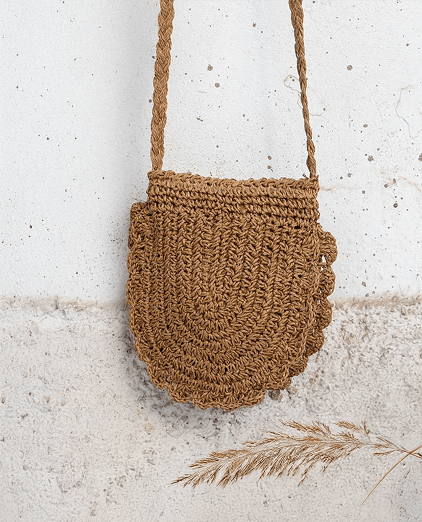 Giỏ Cói Đeo Chéo Bohemia ACC175 - Hity