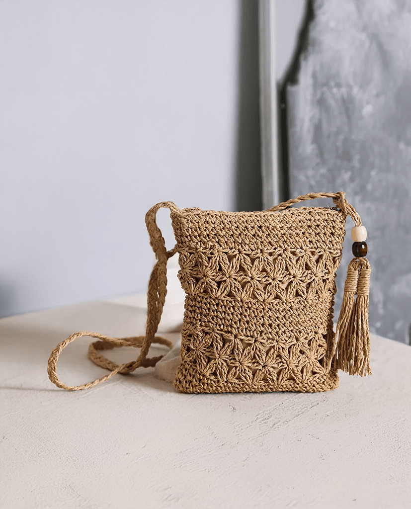 Giỏ Cói Đeo Chéo Tote ACC239 - Hity