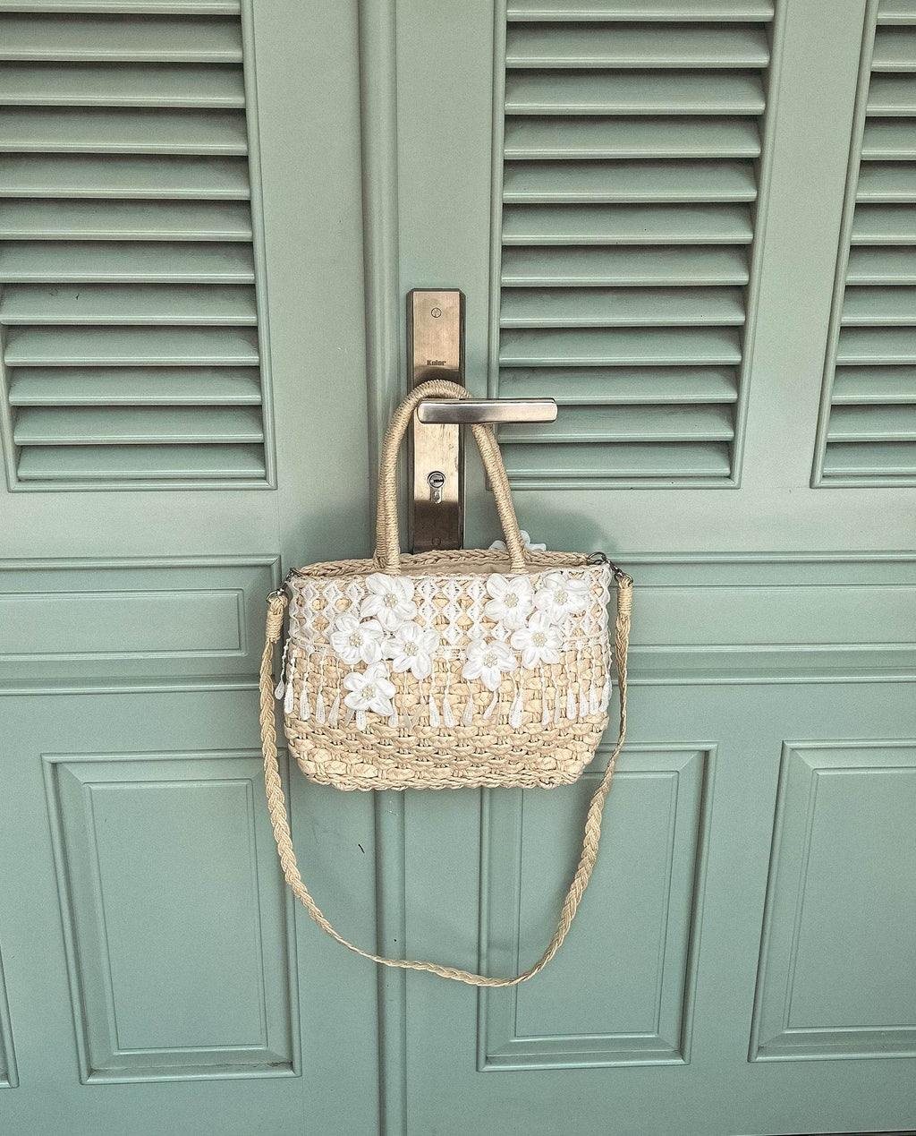 Giỏ Cói Tua Rua ACC409 - Hity