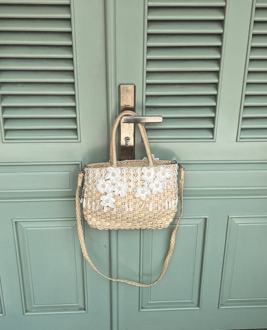 Giỏ Cói Tua Rua ACC409