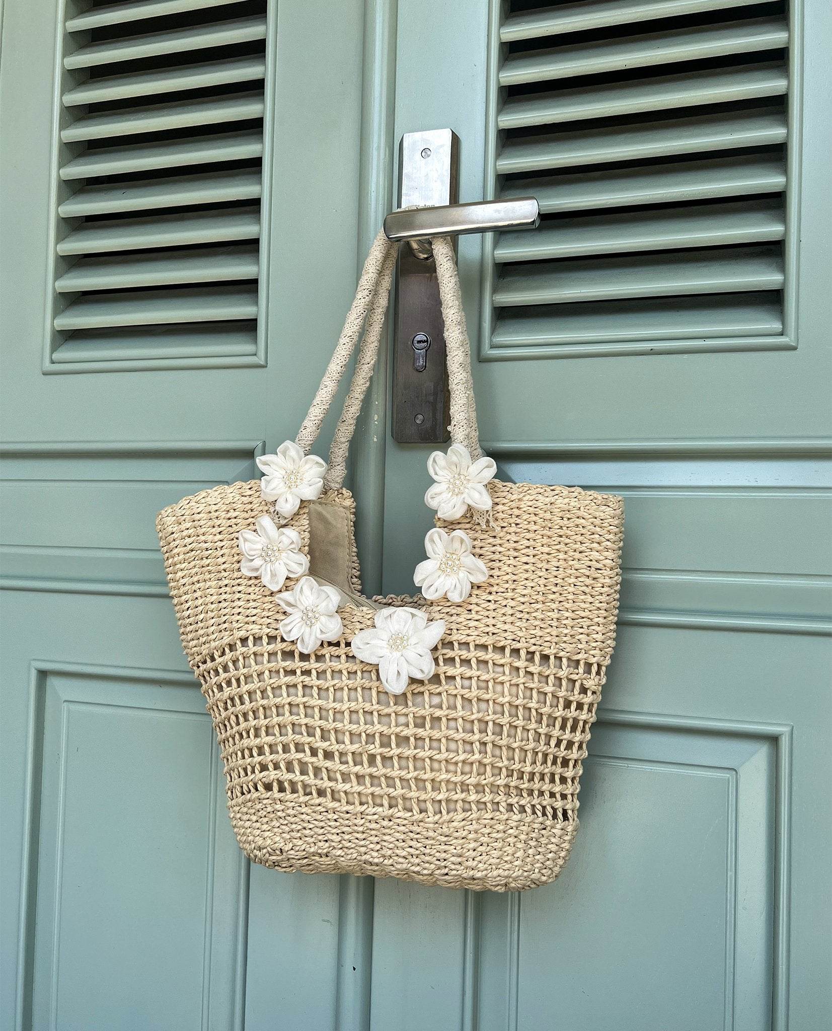 Giỏ Cói Hoa ACC435 - Hity