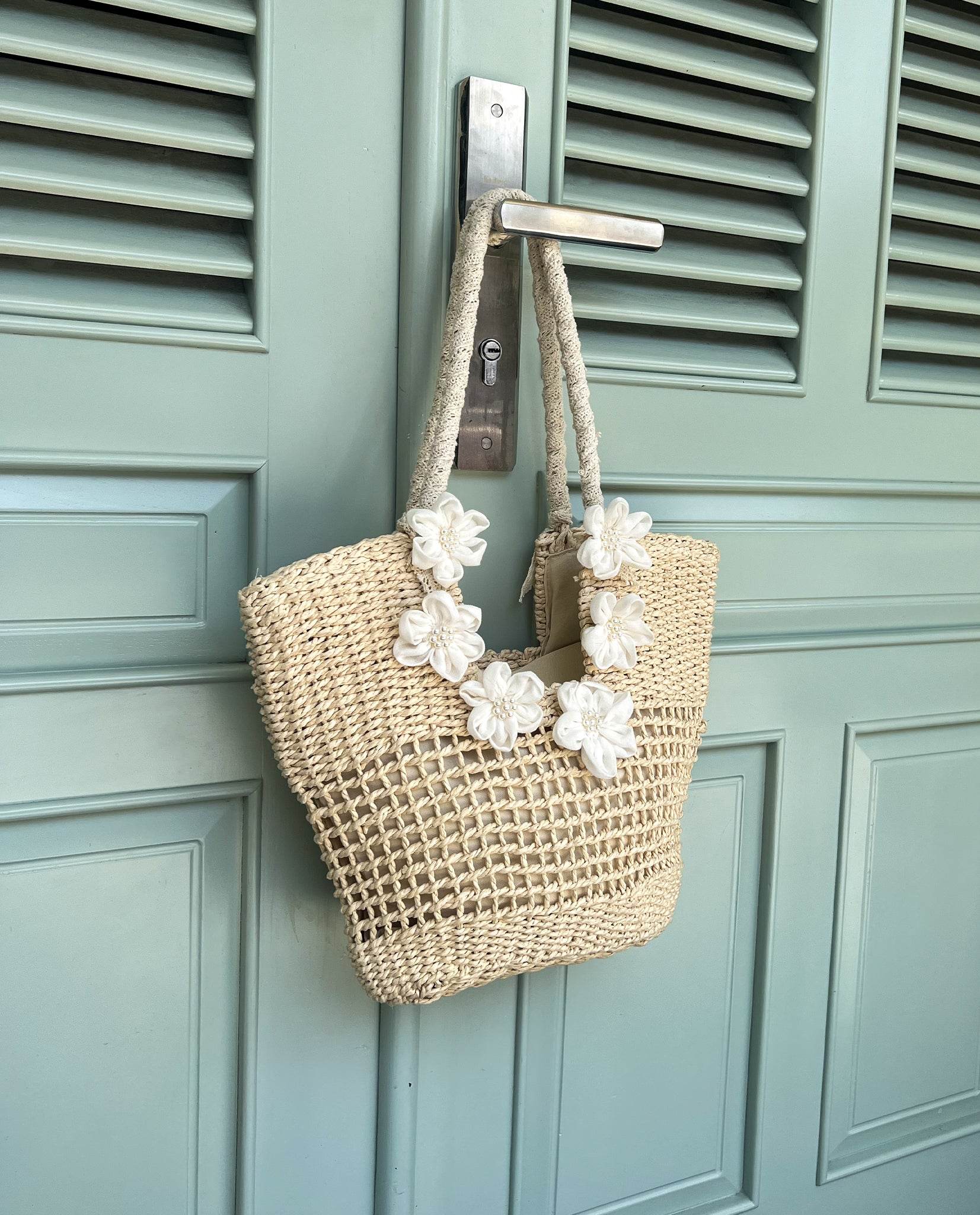 Giỏ Cói Hoa ACC435 - Hity