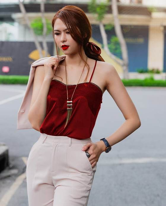 Áo Hai Dây Phượng Vĩ TOP131 - Hity