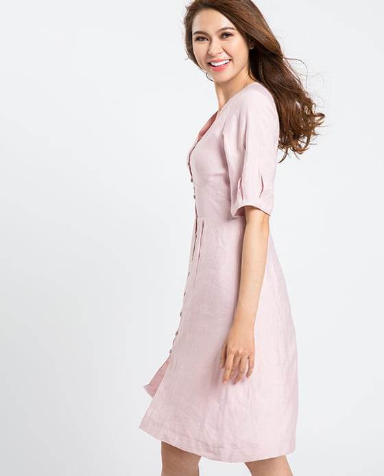 Đầm Ôm Eo Sakura DRE077 - Hity