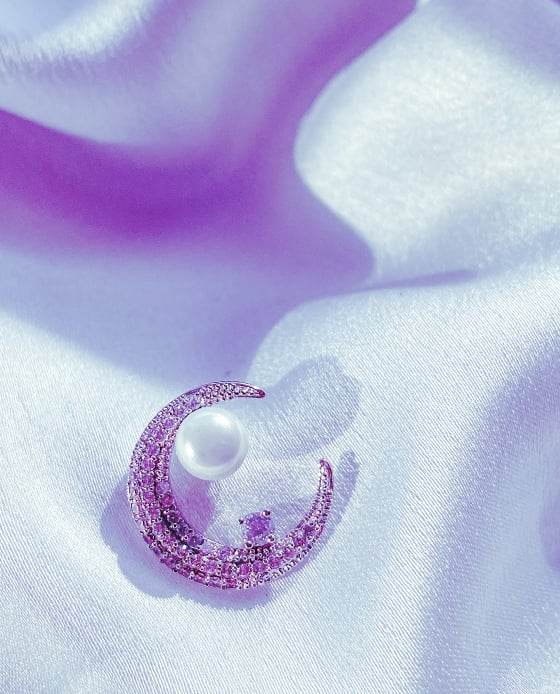 Cài Áo Ngọc Trai Moon ACC140.7 - Hity