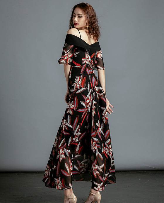 Đầm Maxi Trễ Vai Chu Huyền DRE110 - Hity