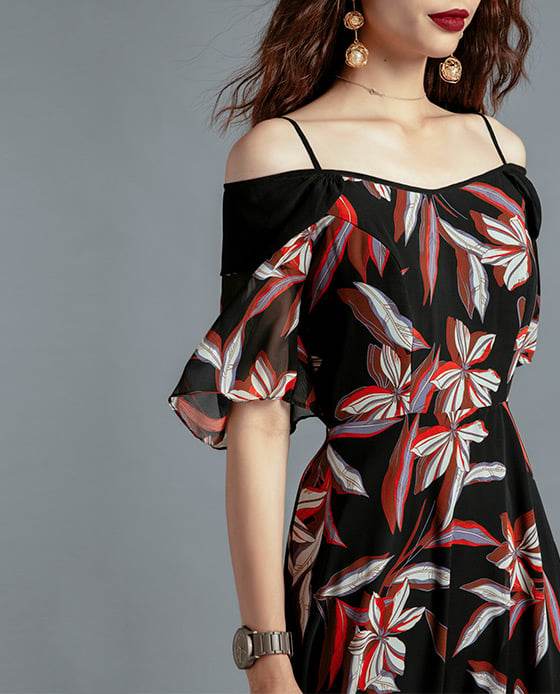 Đầm Maxi Trễ Vai Chu Huyền DRE110 - Hity