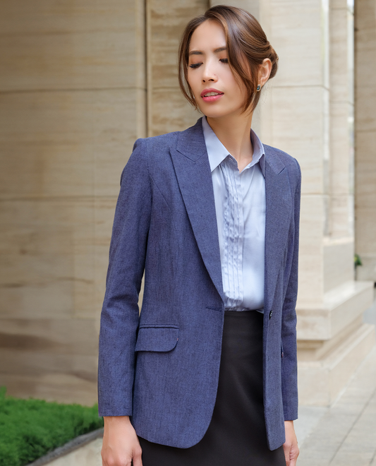 Áo Khoác Blazer Linen Hải Nham TOP155