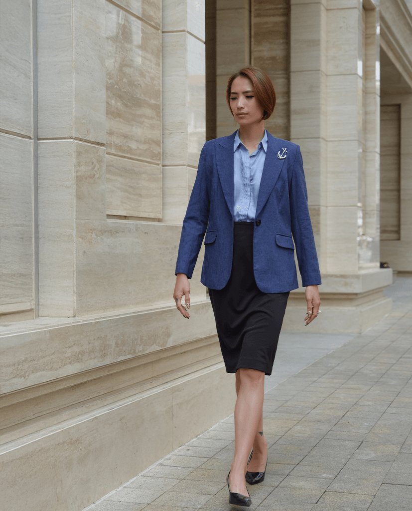 Áo Khoác Blazer Linen Hải Nham TOP155 - Hity