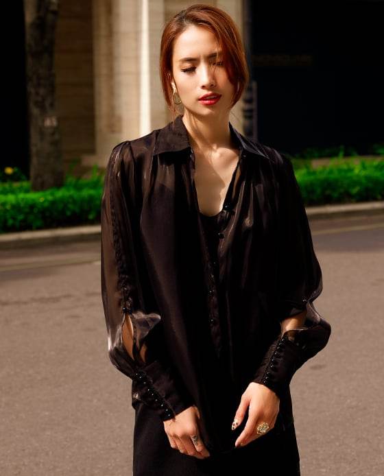Áo Sơ Mi Organza Gatsby TOP152 - Hity