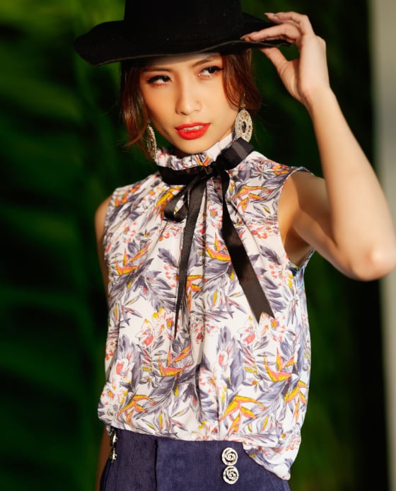 Áo Cổ Lọ Thiên Điểu TOP177