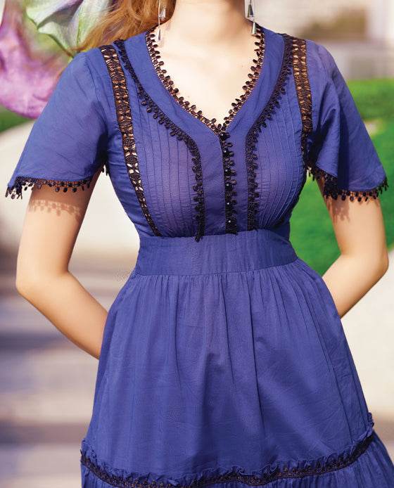 Đầm Maxi Hải Lam DRE146 - Hity