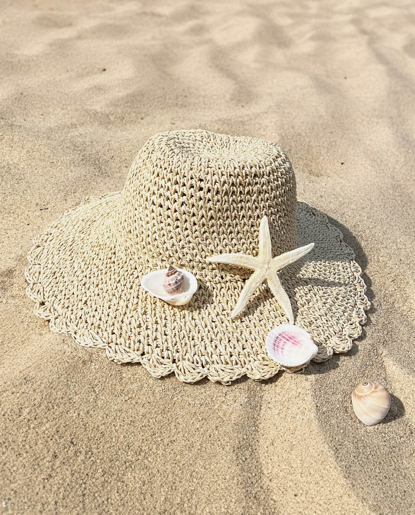 Mũ Cói Rộng Vành ACC411 - Hity