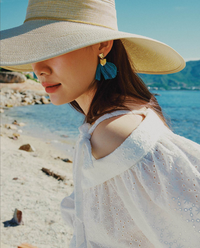 Mũ Cói Rộng Vành ACC426 - Hity