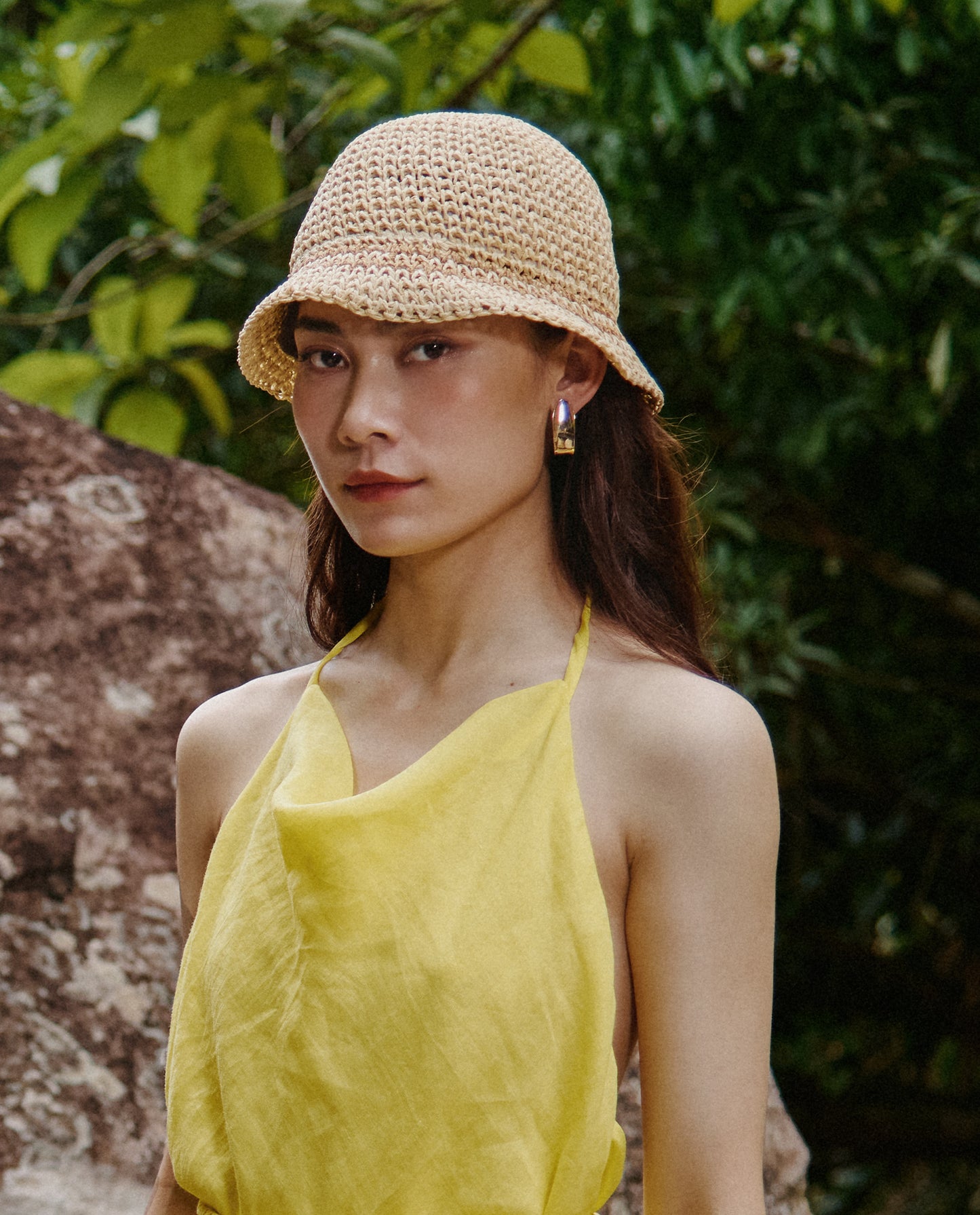Mũ Cói Vành Nhỏ Fedora ACC425