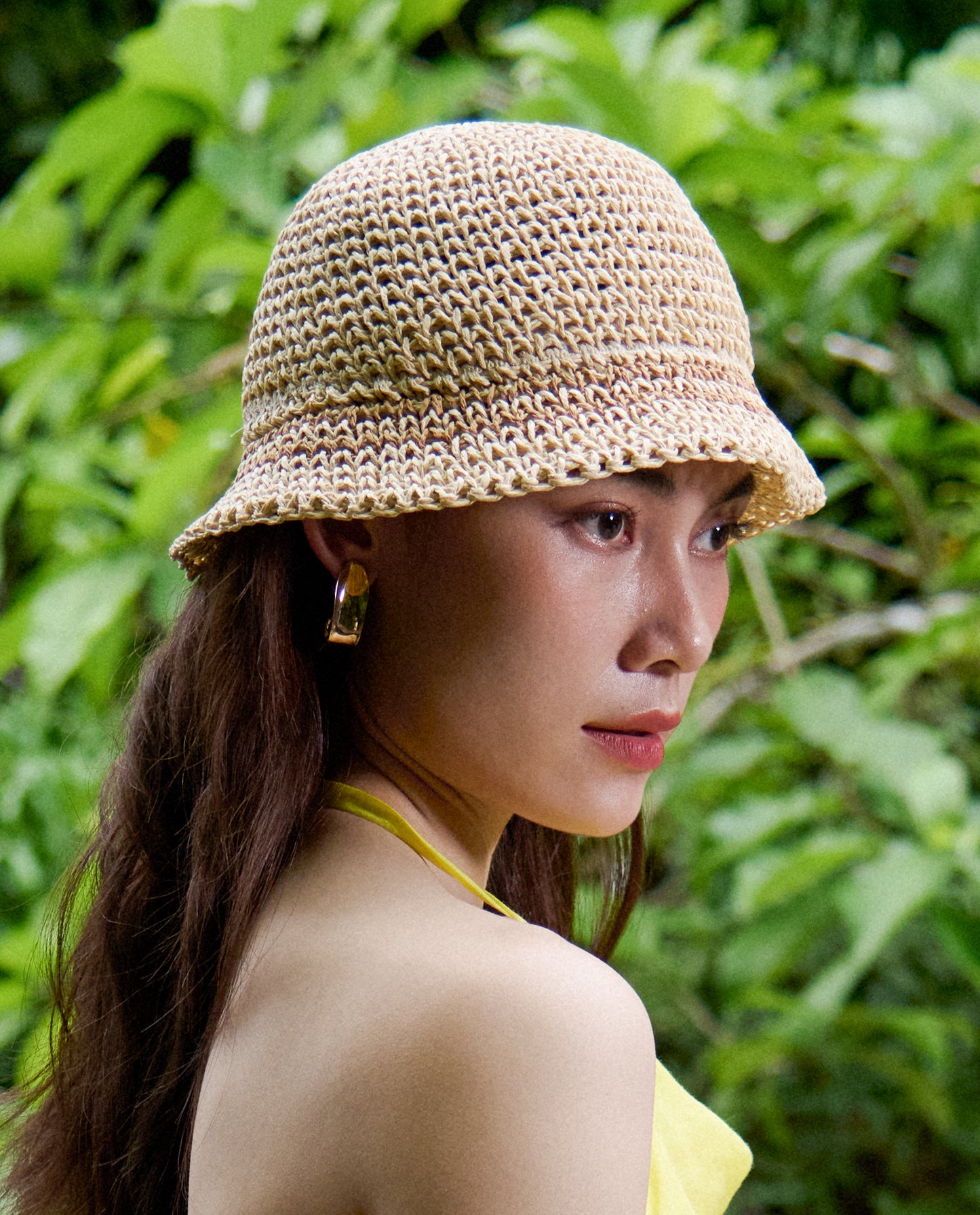 Mũ Cói Vành Nhỏ Fedora ACC425
