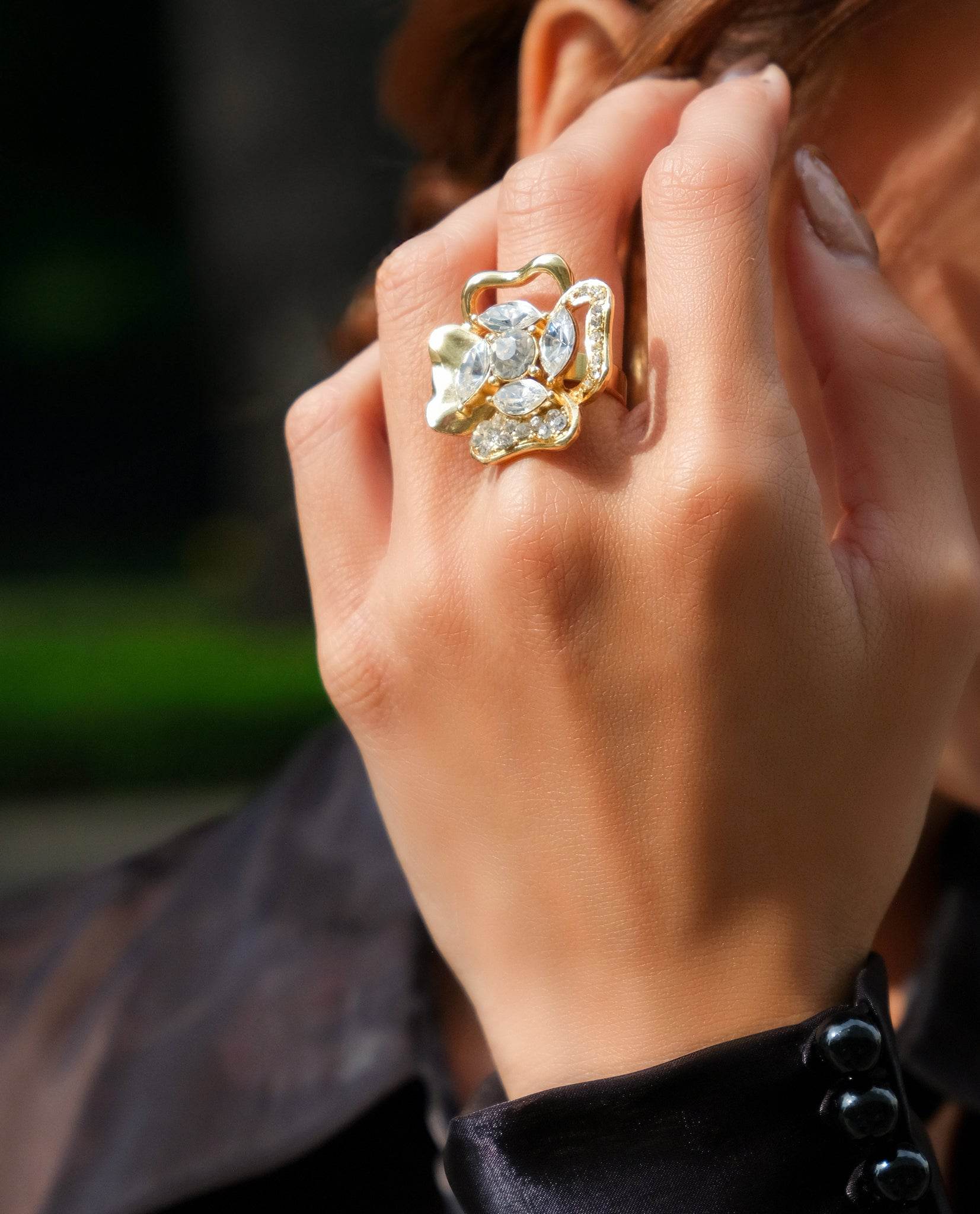 Nhẫn Cỏ 4 Lá ACC136 - Hity