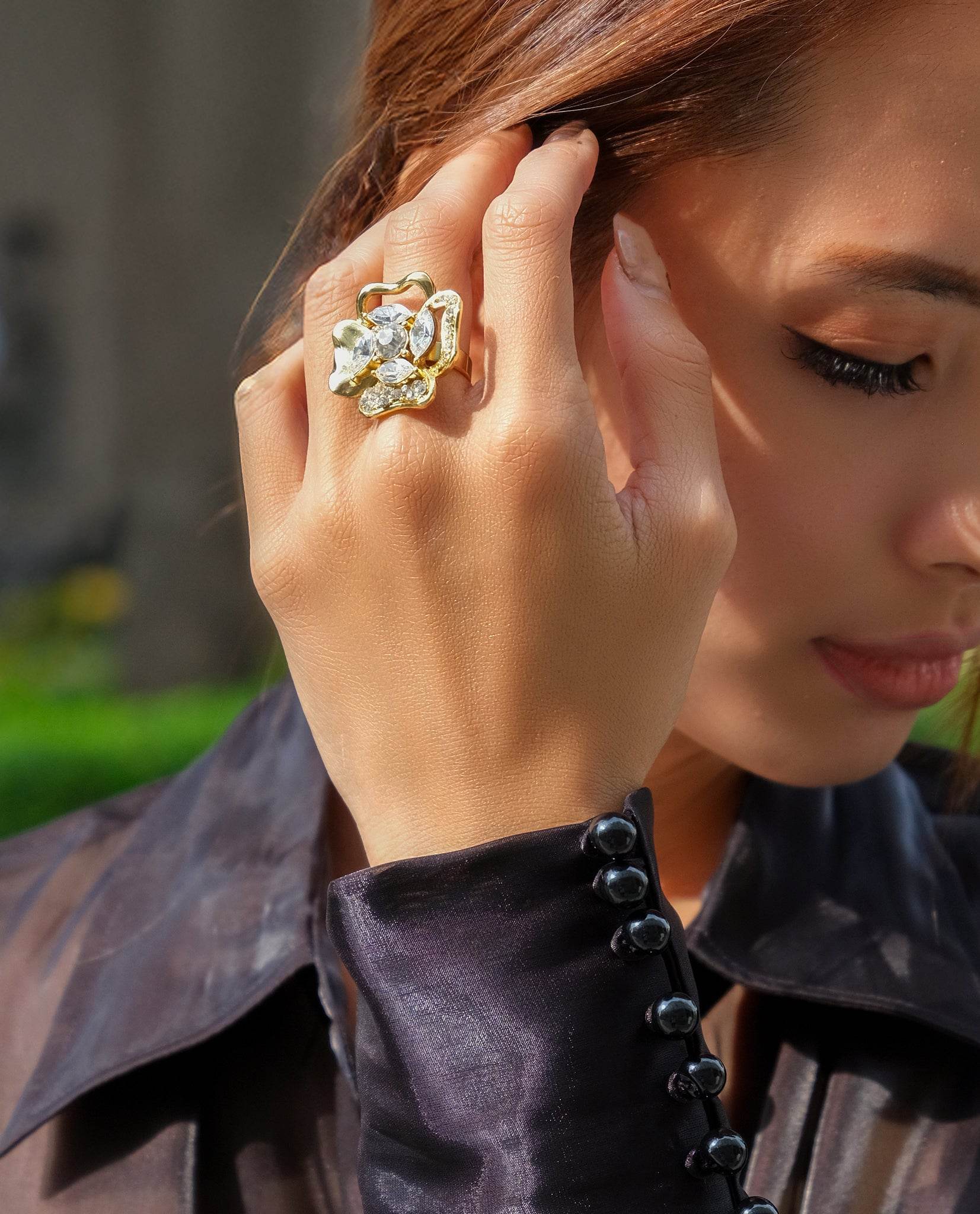 Nhẫn Cỏ 4 Lá ACC136 - Hity