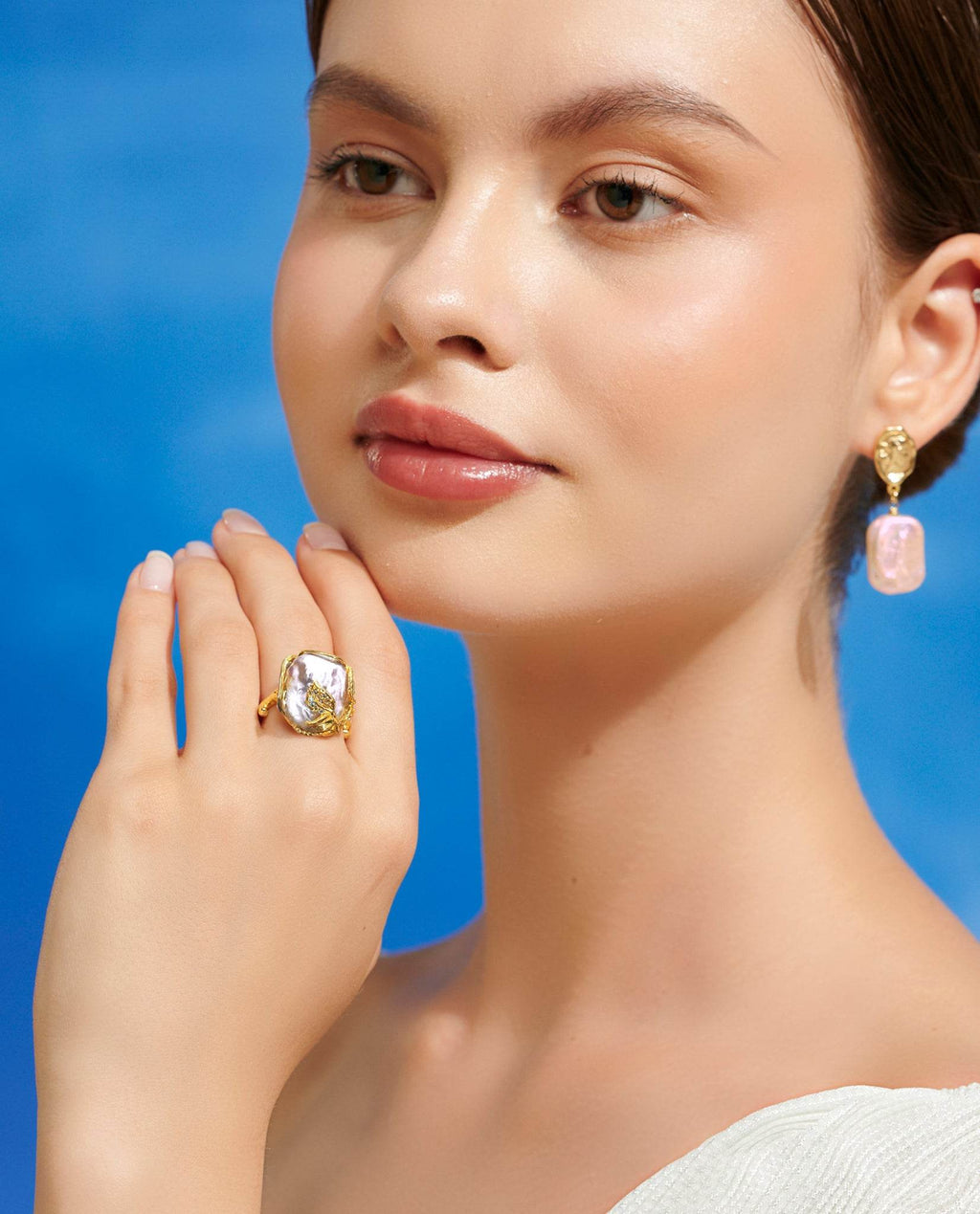 Nhẫn Ngọc Trai Baroque ACC406 - Hity