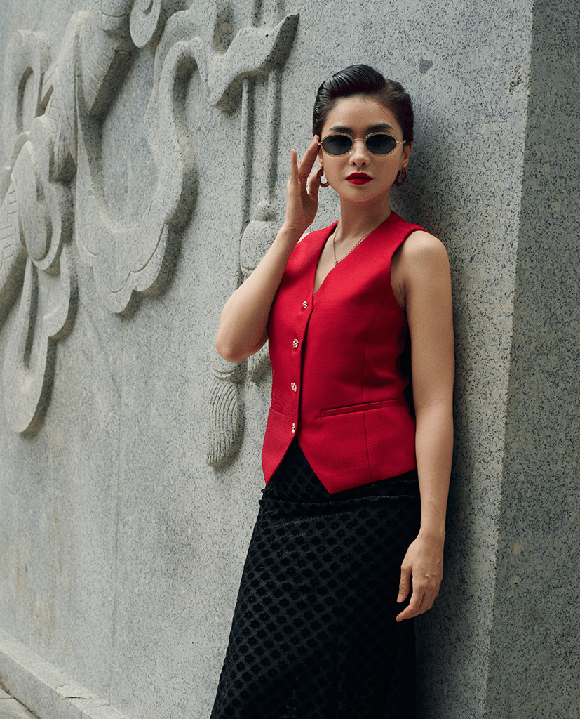 Áo Gilet Tweed Phúc TOP203 - Hity