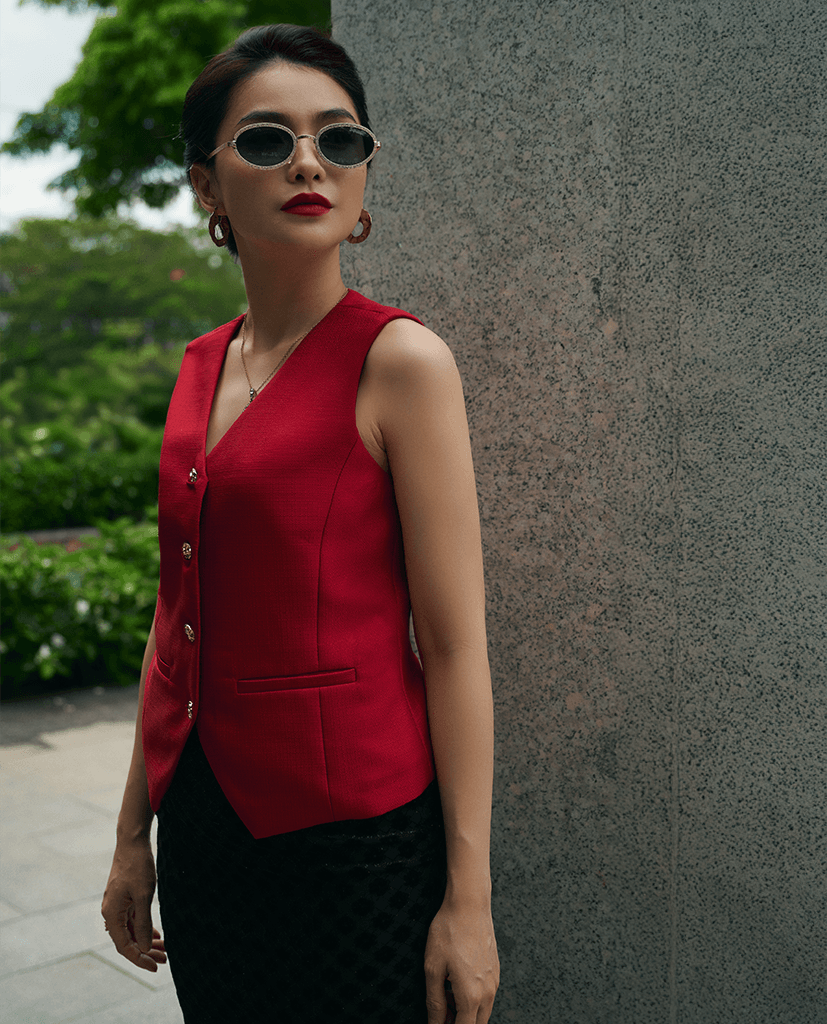 Áo Gilet Tweed Phúc TOP203 - Hity