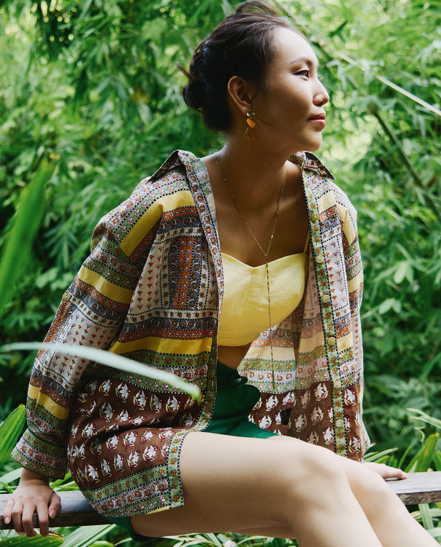 Áo Sơ Mi Oversized Linen Bohemian TOP175